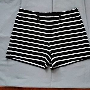 White House Black Market striped shorts